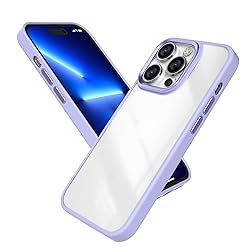Lavender Clear Phone Case Compatible with iPhone