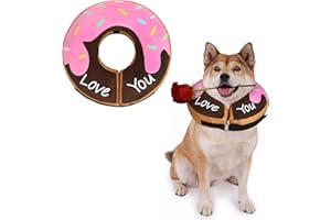 LEO IRIS Dog Donut Collar - Soft Dog Cones for Large Medium Small Dogs, Inflatable Dog Cone Alternative After Surgery Pet Recovery E Collars Cones for Dogs and Cats(Donut-L)