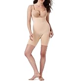SPANX SPANXsculpt Power Series Open-Bust Mid-Thigh Bodysuit - Level 4 Compression - Lightweight Body Shapewear for Women