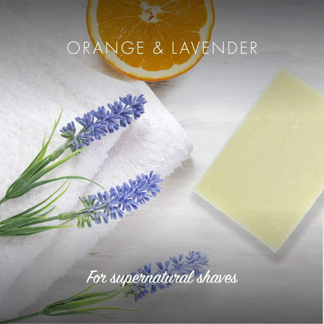 Friendly Soap Natural Lavender and Orange Shaving Soap (Case of 6), 6 Count (Pack of 1) - Image 4
