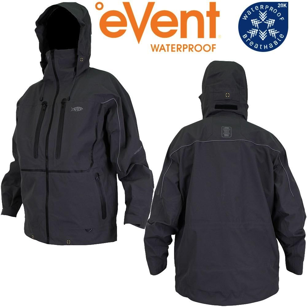 AFTCO Anhydrous Jacket - Charcoal - Large