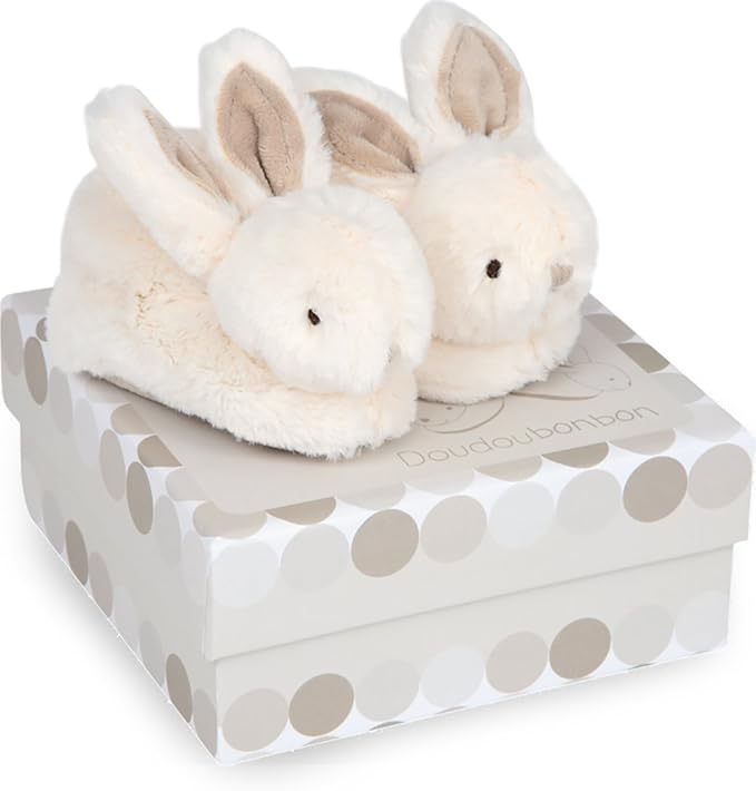 Doudou et Compagnie Lapin Bonbon - Chaussons Avec ...