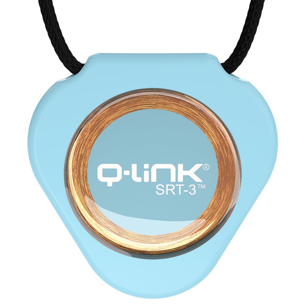 Q-Link Acrylic SRT-3 Pendant (Sleek Blue) โ image 1