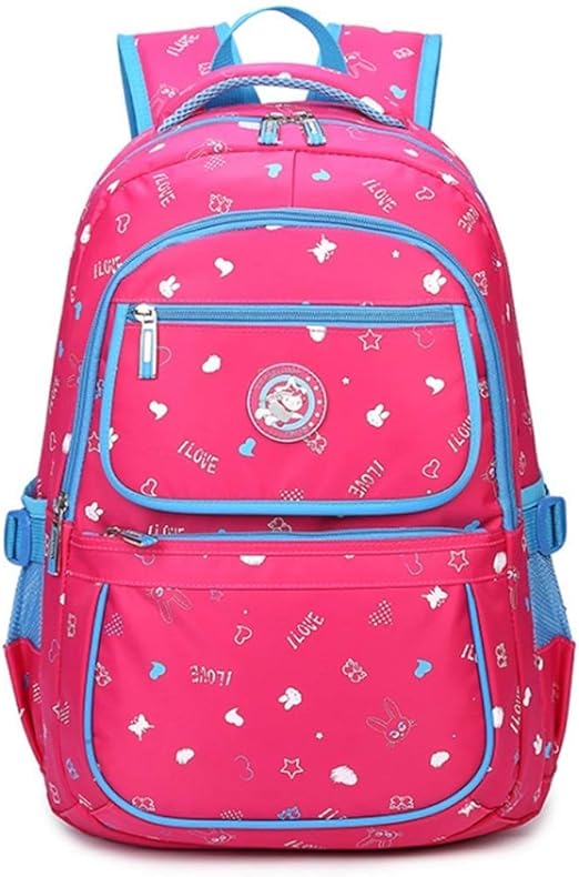 pink camping backpack