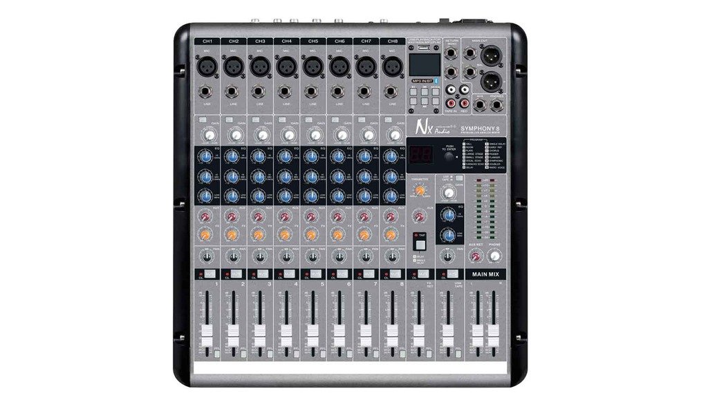 nx audio mixer 10 channel price