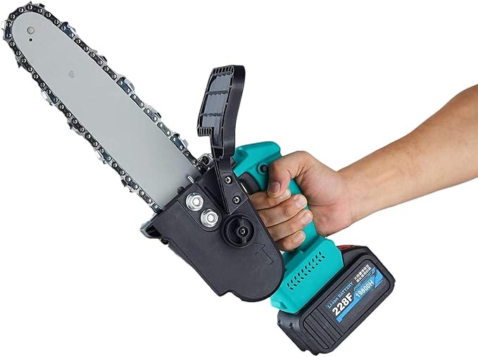 MINI MOTOSEGA A Batteria 6 Pollici Motosega Motosega Monocomando Con 2