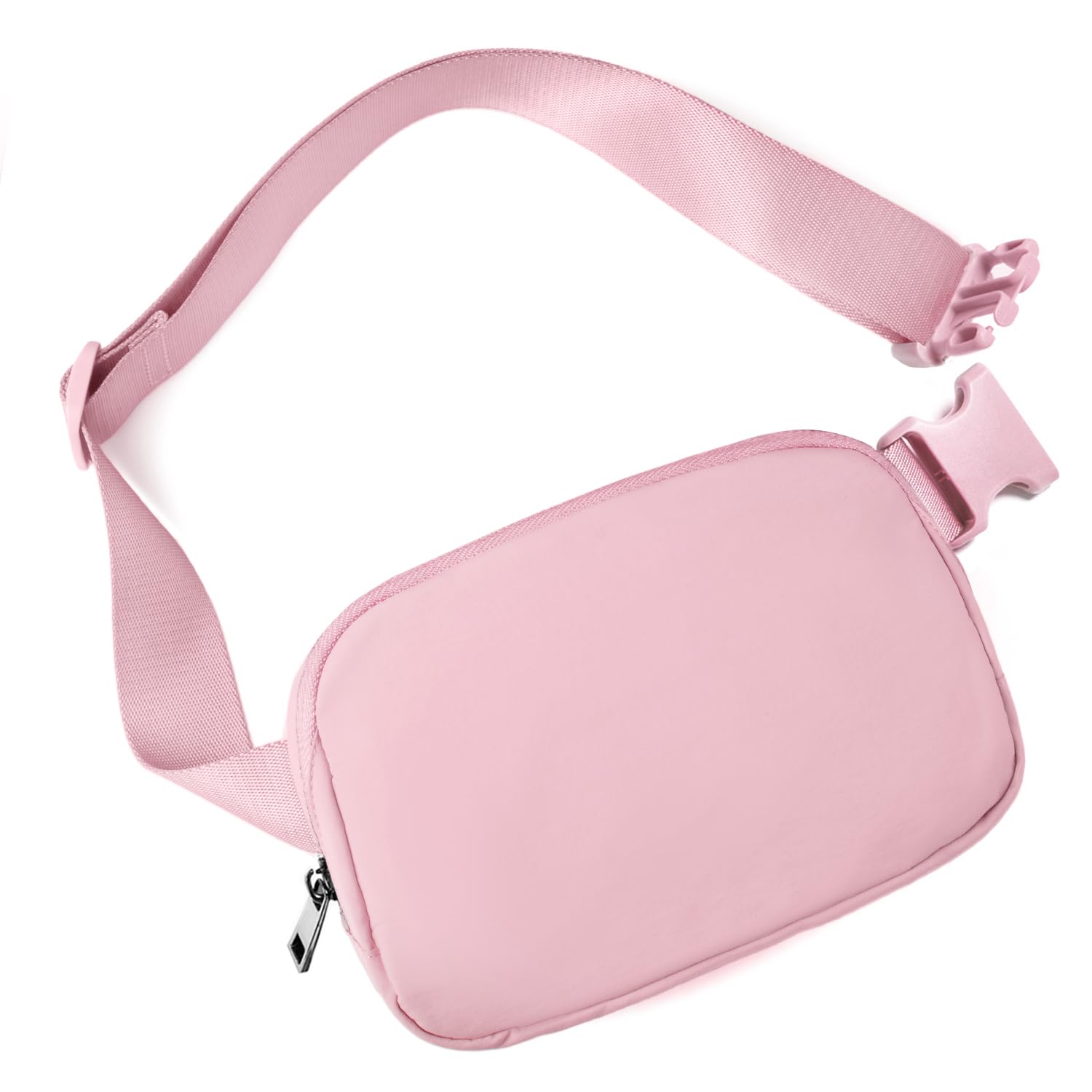 Bingfone Fanny Packs For Women Fashion Waist Packs Bag With Adjustable Strap Waterproof Everywhere Crossbody Belt Bag Workout Running Travelling Pink Float Ri