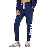 Victoria's Secret Women's Pink Logo Fleece Jogger Sweatpants, (XS-XXL)