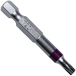 T20 (T-20) Torx/Star Driver Bit - Color Coded T20 X