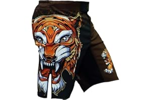Hardcore Training Fight Shorts Men's Boxing MMA Combat BJJ Grappling Fitness Muay Thai Kickboxing No Gi