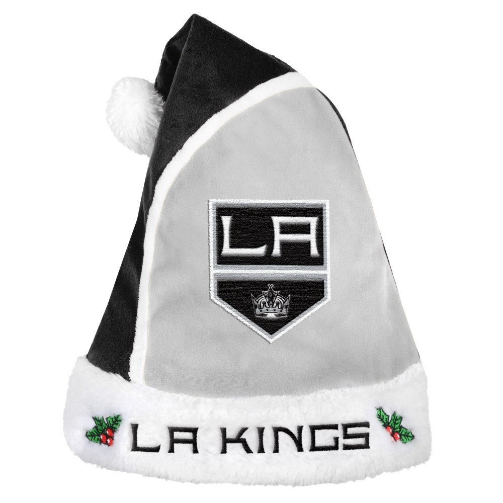 Forever Collectibles 2015 NHL Hockey Team Logo Holiday Plush Basic Santa Hat Pick Team