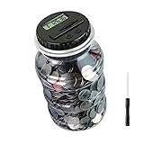 Coin Piggy Bank Saving Jar, Winnsty Digital Coin
