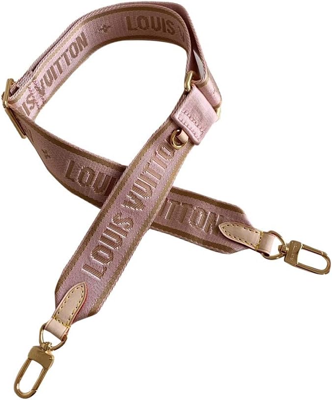 Womens Shoulder strap multi pochette accessoires strap bandouliere strap J02472 classic monogram strap Jacquard weave