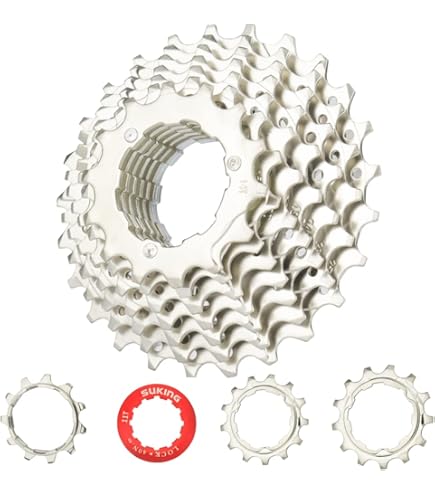 Amazon.com : Sunrace Cassette 8SP 11-34 SIL CSM55 [8AV] : Sports