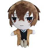 Kejodiy BSD Plush Doll Anime Plush Animal Soft Cartoon Figure Toys Cushions Pillows Gifts 7.8 Inches