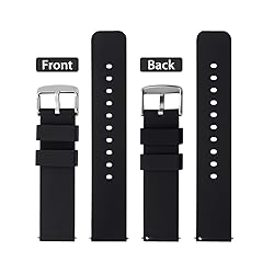SANDEIN Watch Bands - Silicone Quick Release Soft