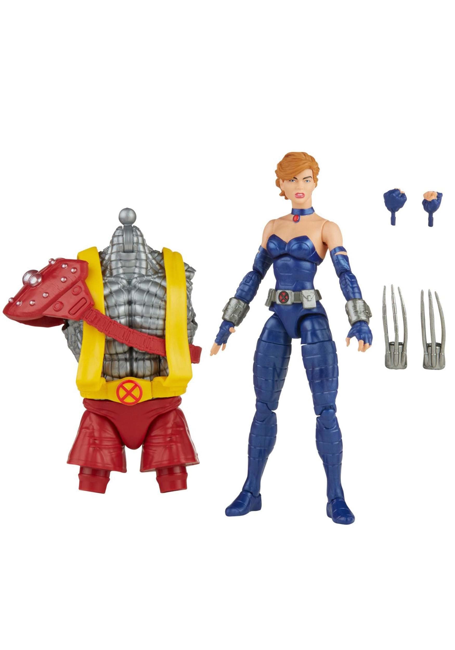 Universo Marvel Hasbro Marvel Legends Series 15-cm Scale Action Figure Toy Marvel's Shadowcat, Includes Premium Design, 4 Accessories, and 1 Build-A-Figure Part