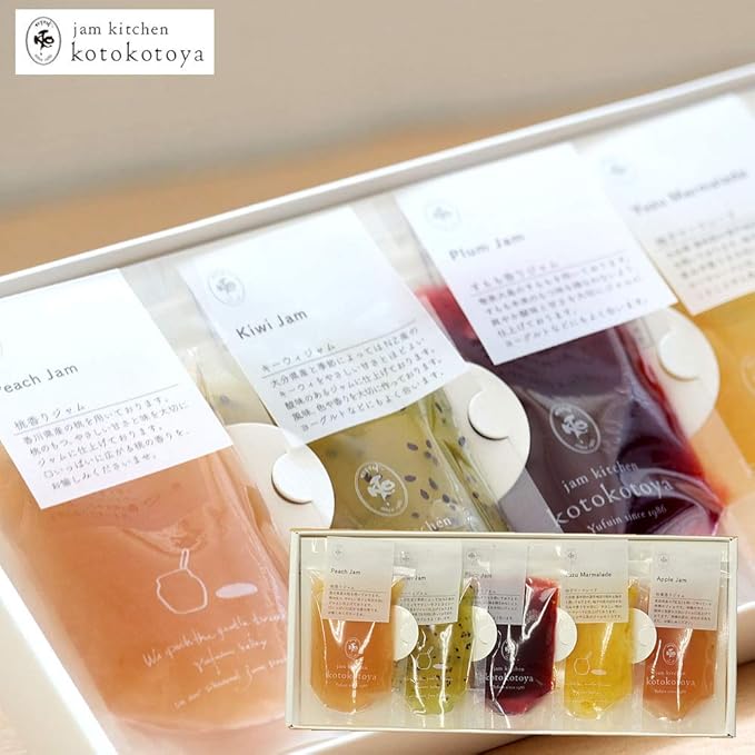 Amazon 手作りジャム ギフトセット 5個入り 香料 着色料不使用