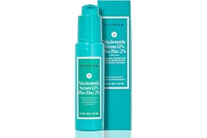 Naturium Niacinamide Face Serum 12% Plus Zinc 2%, Anti-Aging, Pore Minimizer & Dark Spot Corrector with Hyaluronic Acid & Vitamin E, Vegan & Cruelty-Free, 1 oz