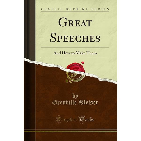 Amazon.com: The Art of Great Speeches: And Why We Remember Them