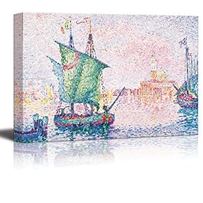 Venice The Pink Cloud 1909 by Paul Signac...