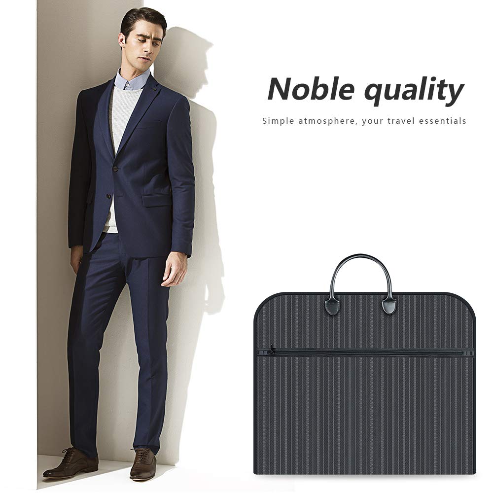 Achort 100 60 cm Abrigos Trajes de Vestir Proteger la Cubierta Traje de  Viaje Bolsa de Transporte Bolsa de Ropa Prueba de Agua para Viajar Bolsa de  Almacenamiento de Traje Plegable Bolsos
