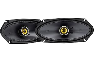 KICKER 50CSC4104-4x10 Drop-in Coaxial Speakers, Pair, 4-Ohm