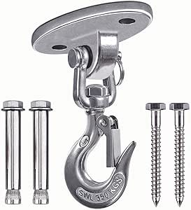 Besthouse Ganchos de Techo, Anclaje de Techo, SUS304 Acero Inoxidable