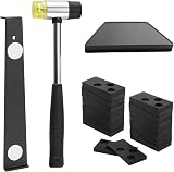Sliva Laminate Flooring Installation Kit with 40 Spacers Mallet Block Pull Bar view 1