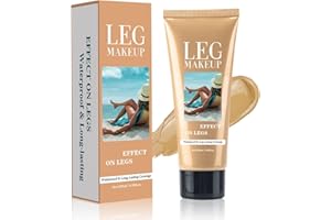 LAIKME Leg Makeup Waterproof No Transfer - Body Concealer Makeup for Leg - Tattoo Cover up Make Up Long Lasting - Scar Coverage Body Foundation for All Skin (#02 Medium)