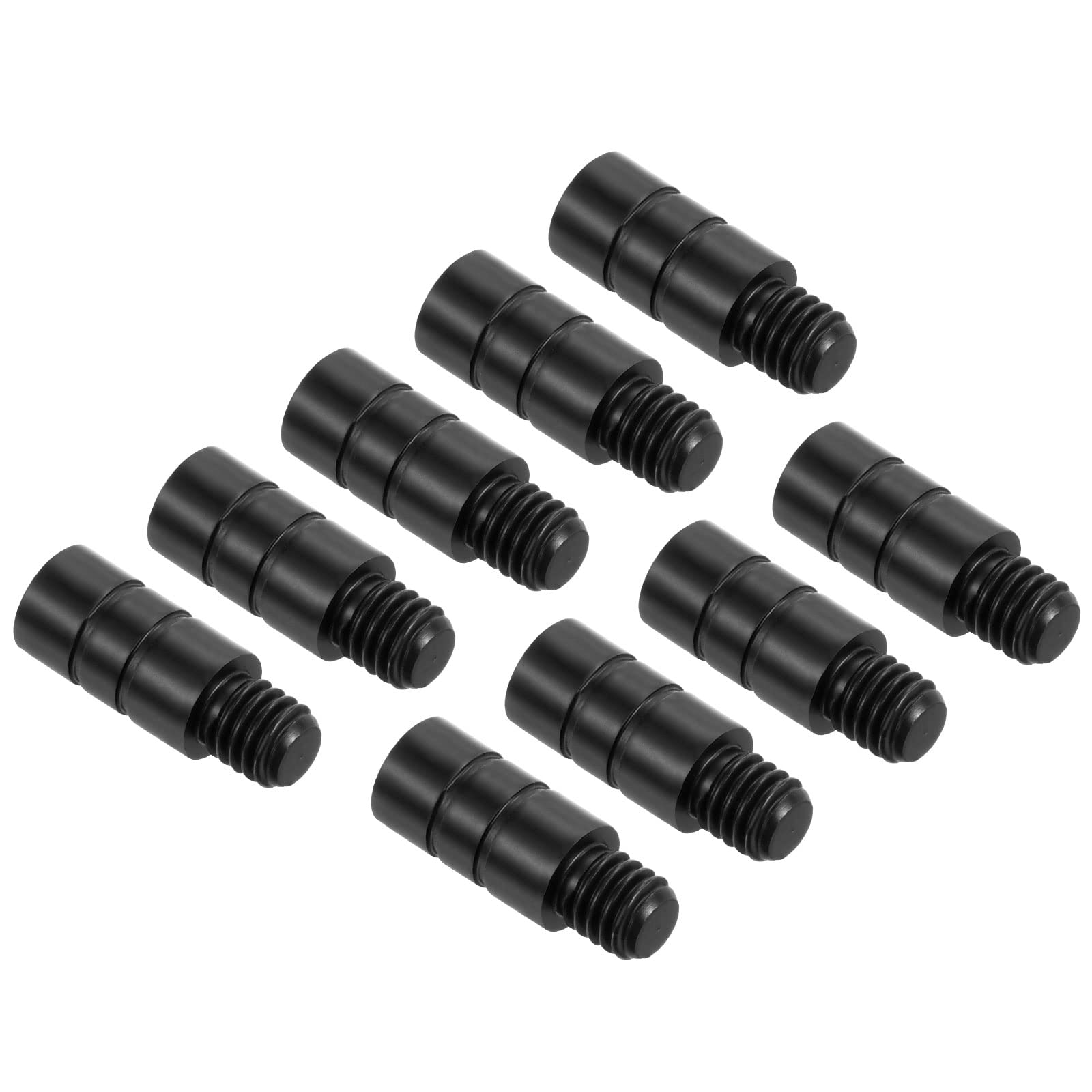 PATIKIL 2g Copper Dart Weight Add Accentuator 9 Pcs 16mm Length 2BA Thread Darts Weight Adjuster Dart Accessories Black