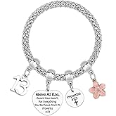 Mxrymvu Happy 13th 14th 15th 16th 17th 18th 19th 20th 21th 25th 30th 40th 50th 60th 70th Birthday Bracelet Gifts for Women Christian Religious Friendship Jewelry for Her
