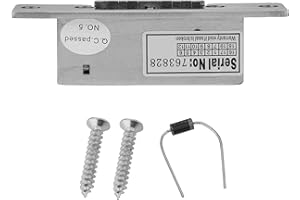 Adjustable Electric Strike Door Lock Double Unlock Mode Access Control Lock for Office Building Stainless Steel Doors,Locks a