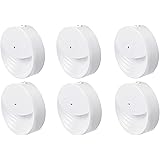 Amazon Basics LED Plug-in Night Light with Dusk to Dawn Sensor, 3/10 Lumen Dual Dimming for Bedroom, Hallway, Stairs - Round,