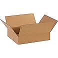 AVIDITI Shipping Boxes Flat 14"L x 11"W x 3"H, 25-Pack | Corrugated Cardboard Box for Packing, Moving and Storage