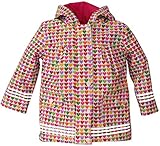 I Rock the Block Little Girls' Hi-Vis Rain Jacket