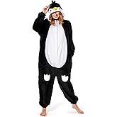 OLAOLA Adult Onesie, Animal Halloween Costume, Unisex Onesies Plush Cosplay Pajamas One-Piece Sleepwear
