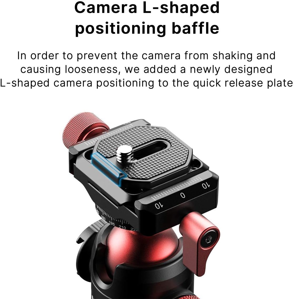 Tripod Head Quick Release Plate ULANZI U-70 Professional Metal 360° Panoramic Ball Head with Quick Release Plate & Cold Shoe, 44lbs/20kg Load, for Tripod, Monopod, Slider, DSLR, Camera, Camcorder : Camera & Photo