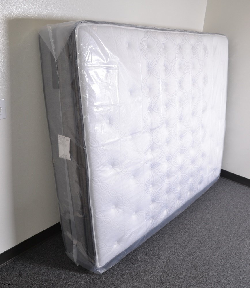 CRESNEL 4 Mil Commercial Heavy Duty / Super Strong Clear Mat Plastic Bag Cover Sheet Storage (Choose Your Quantity/Size) Twin, Clear CT244