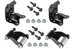 Wocch 722-001 722-010 Rear Leaf Spring Bracket Repair Kit Fits for Ford Ranger 1983-2011, Mazda B2300/ B3000/ B4000 1994-2010