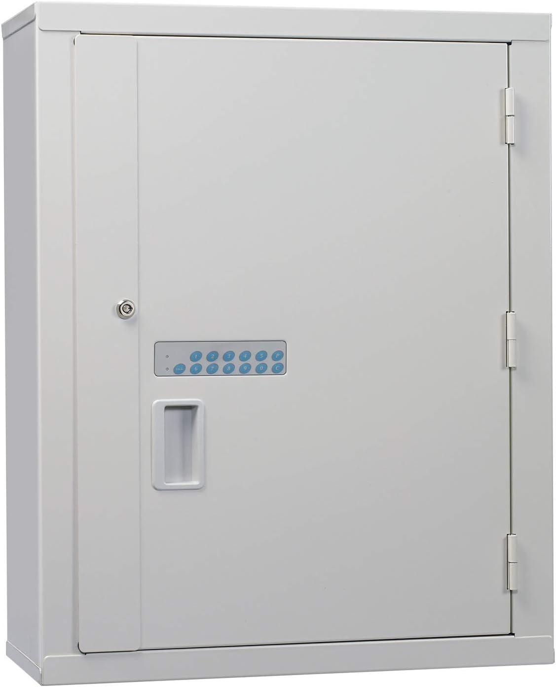 Lakeside LHS-320 Electronic Lock Double-Door High-Security Narcotic Cabinet, Steel, 3 Shelves (Fully Assembled)
