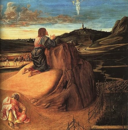Amazon.com: Agony in the Garden Detail by Giovanni Bellini - 16" x 16