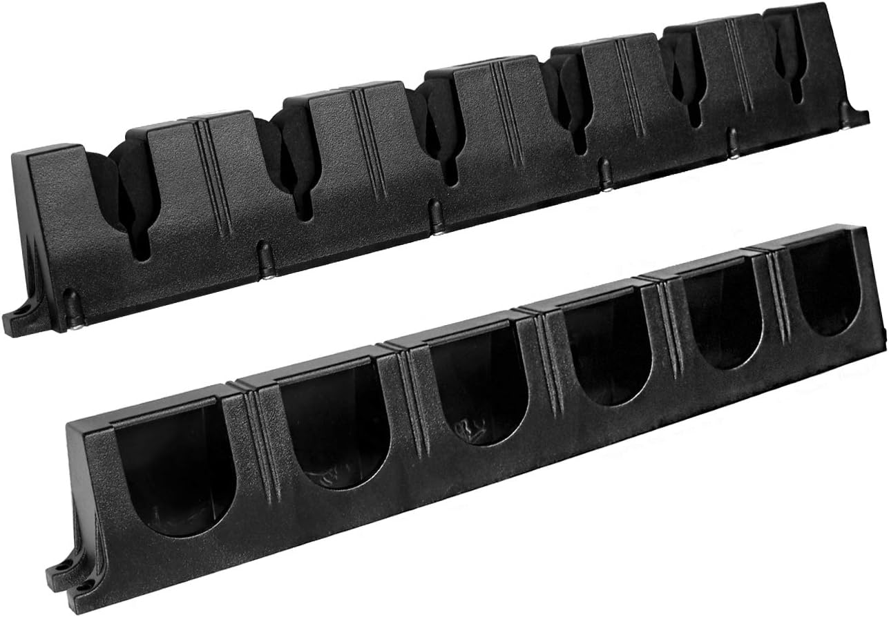 vertical wall mount fishing rod holders