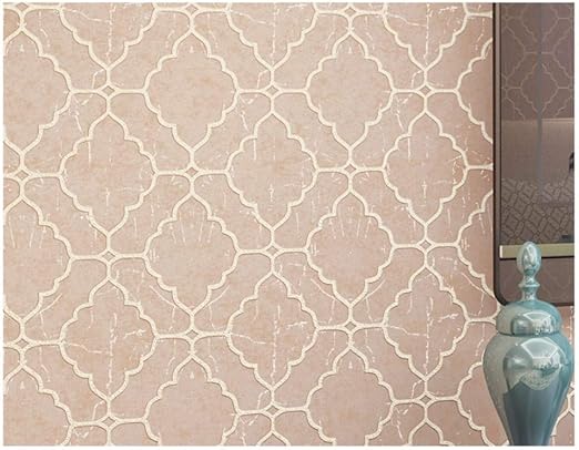 Vlies Tapete Vintage Klassische Rosa Tapete Moderne Mode Kunst Fur Wohnzimmer Badezimmer Kuche Wohnkultur Amazon De Baumarkt