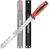minyuexia Insulation Knife &amp; Sod Cutter Knife, 11.14-Inch Stainless Steel Sharp Double Sided Blade for foam insulation, Rockwool and Lawn Repair
