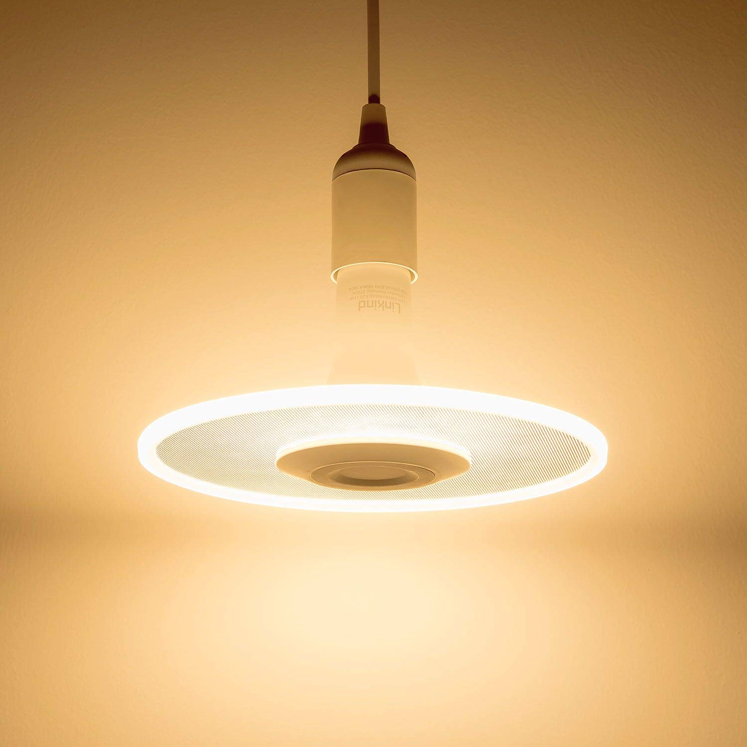 Nebula LED Lamp, Ceiling Pendant Light, Linkind E26 Hanging Lighting, 11W 1100lm 2700K Warm White Chandelier Bulb for Kitchen, Dining Room, Living Room, Bed Room.