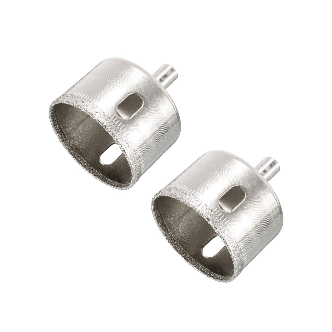 Sourcingmap 2pcs 45mm Diamond Drill Bit Hole Saw for Glass Tile Marble Fiberglass Ceramic Stone Bottles Pots