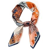 MEISEE 100% Pure Mulberry Silk Scarf 27"'x27(in) Square Scarf Head Scarf Neck scarf Headscarf for Women with Gift Packed
