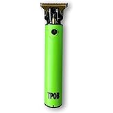TPOB Ghost Beard Trimmer Hair Clippers for Men, Professional Hair Trimmer Zero Gapped T-Blade Trimmer Cordless Rechargeable Edgers Clippers Electric Beard Trimmer Shaver (Ghost Slime)
