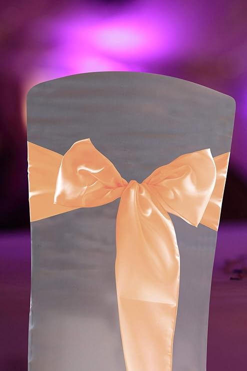 Buy High Dream Satin Table Runners 108x7x0 1 In Light Peach